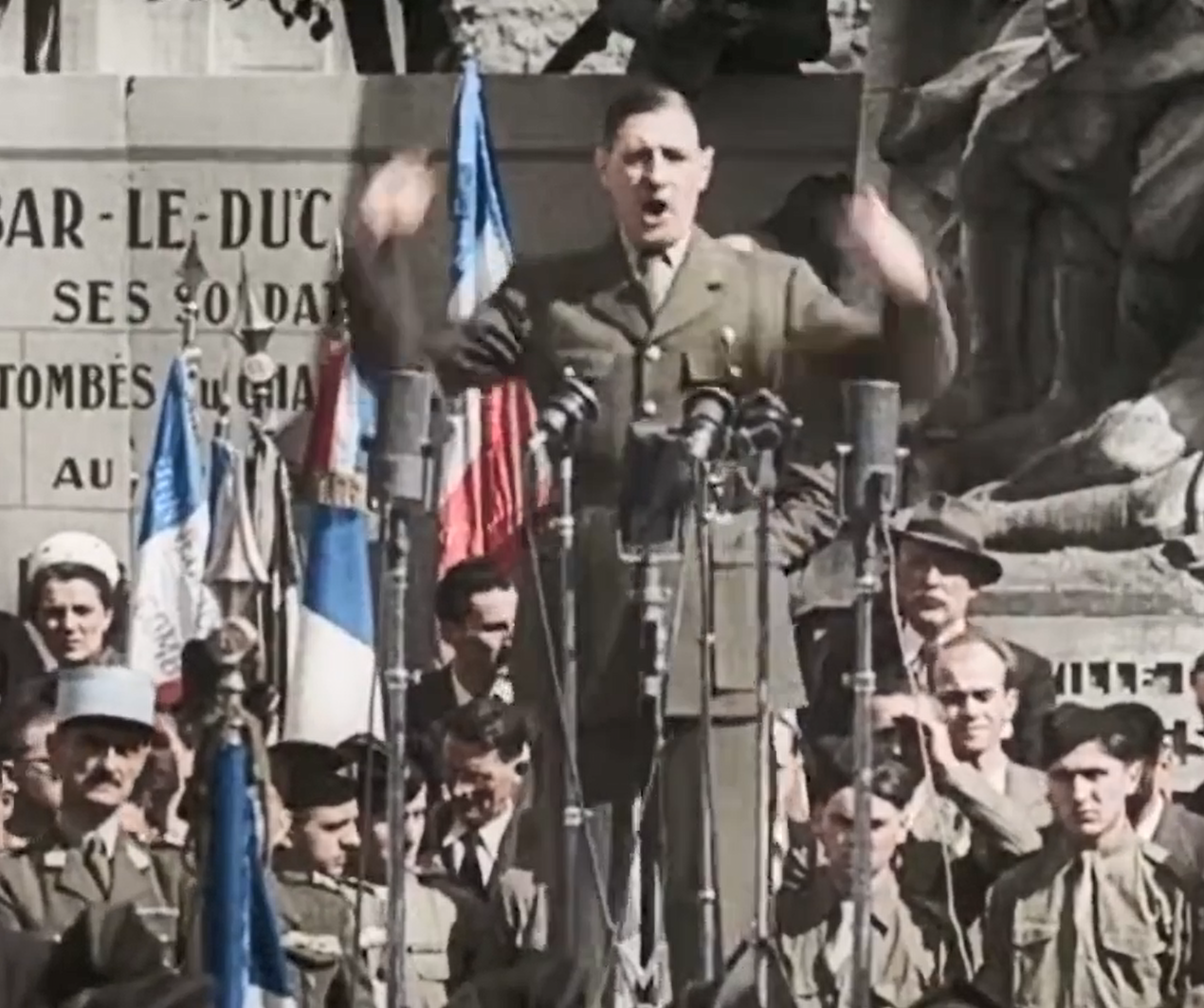 二战投降德国后，法国是如何获得解放的？