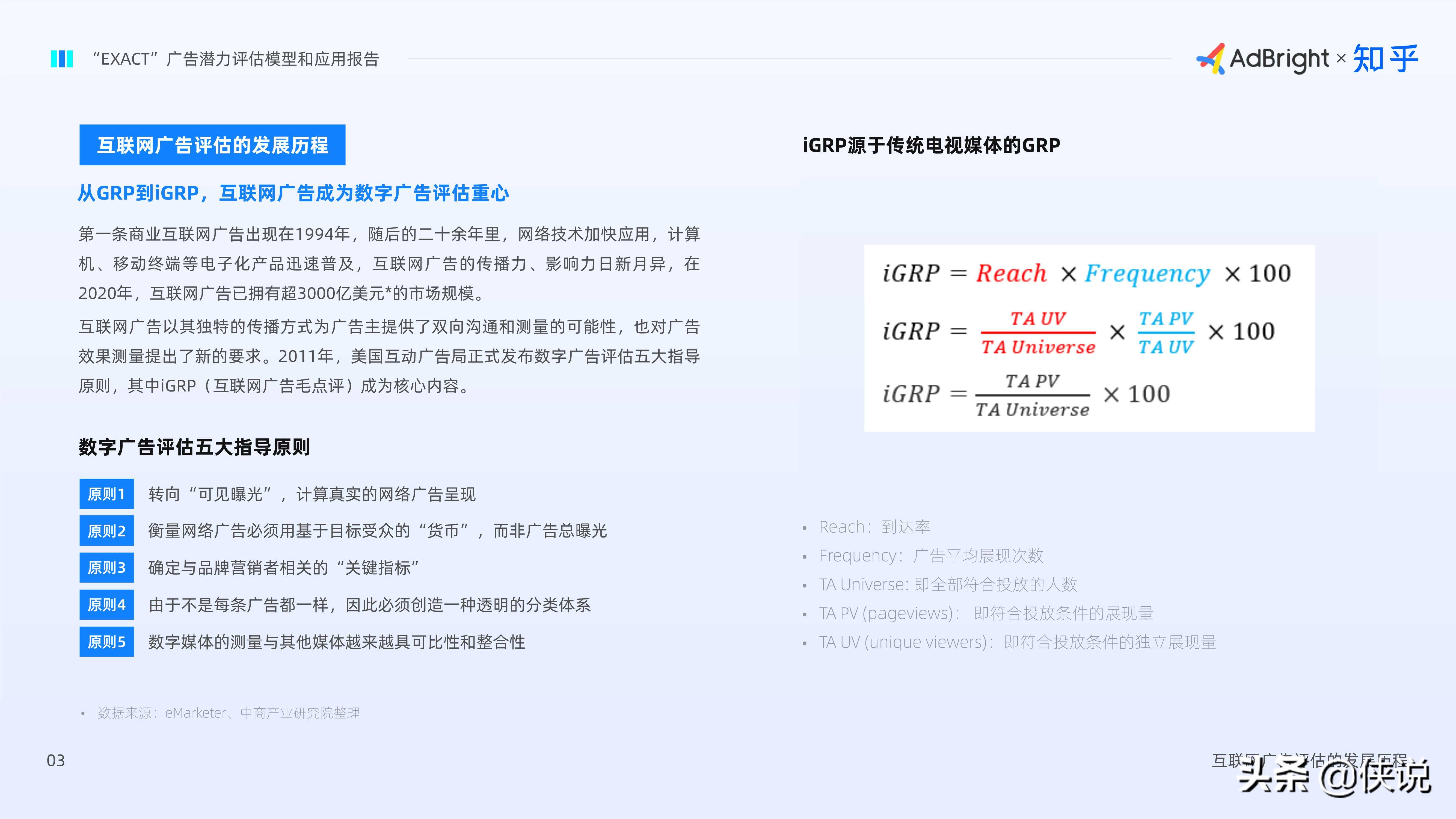 EXACT广告潜力评估模型和应用报告（AdBright知乎）