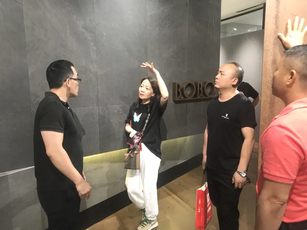 厂商对接,岩选未来!佛山陶博会经销商岩板考察对接团成功举办