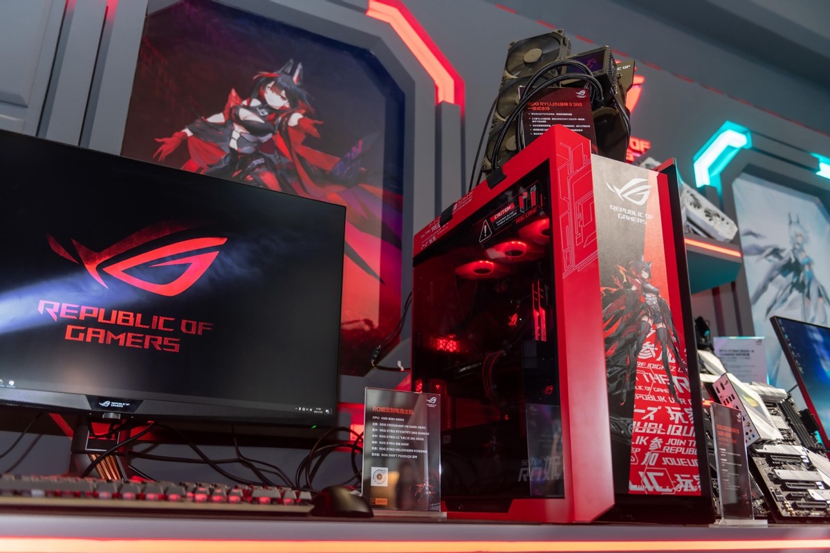 华硕主板燃爆BW2021 ROG信仰星球全程高能