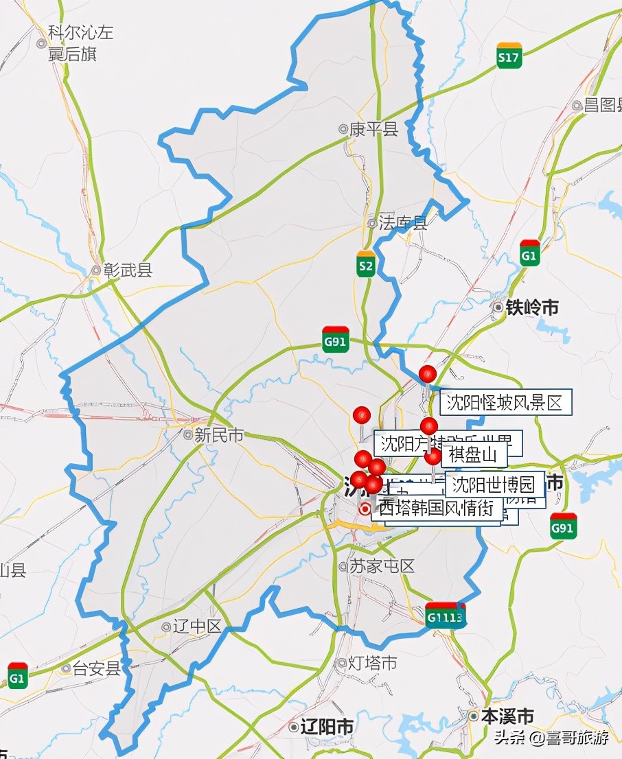 沈阳景点排行榜前十名，沈阳必去景点10大景点(附2022年最新排名前十名单)