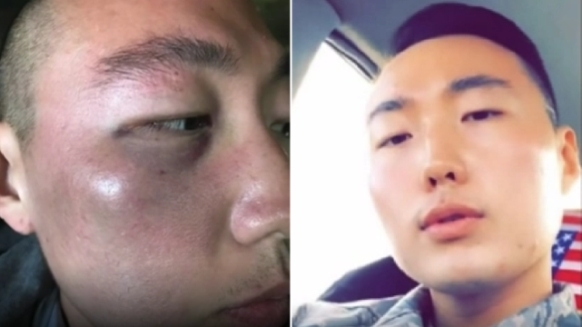 悲剧！为美国卖命数年的军人在街头惨遭辱骂殴打，只因他是亚裔