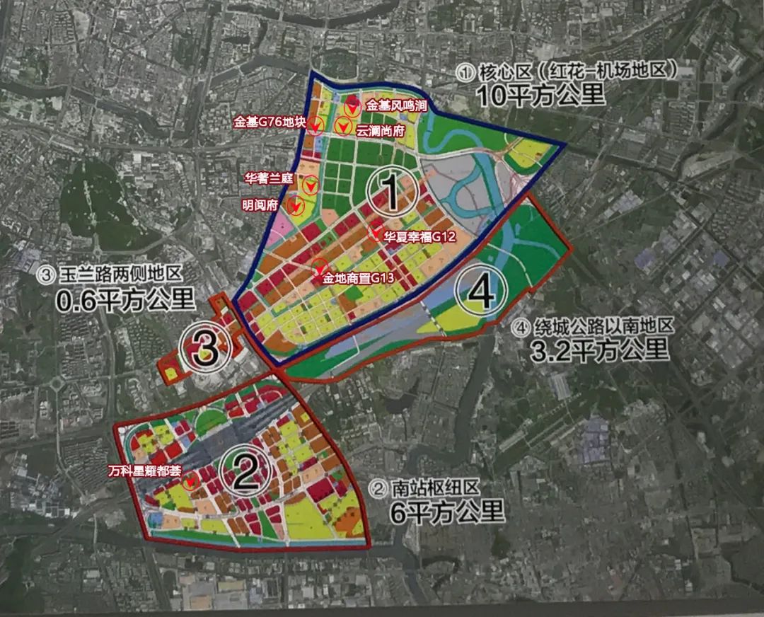 金地商置大校场g13项目在德基广场公开了城市展厅,据悉整个项目规划有