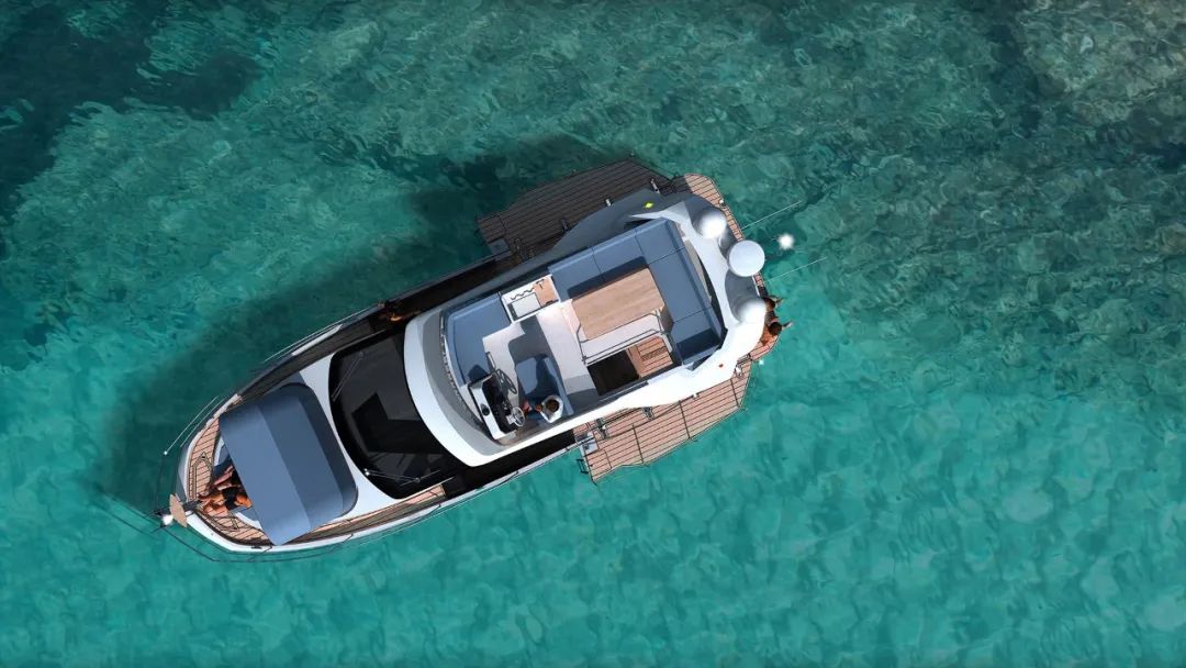卡帝尔「Galeon 400 Fly」飞桥游艇，家庭巡航不可错过的选择