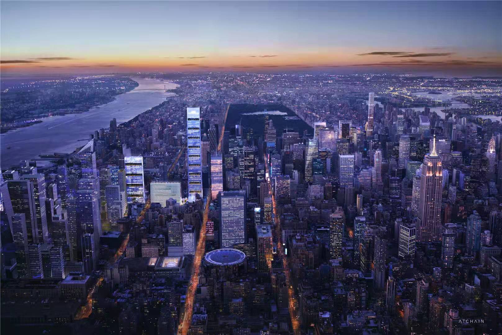 豪！拆215米现楼即重建427米全球新总部，它叫——摩根大通
