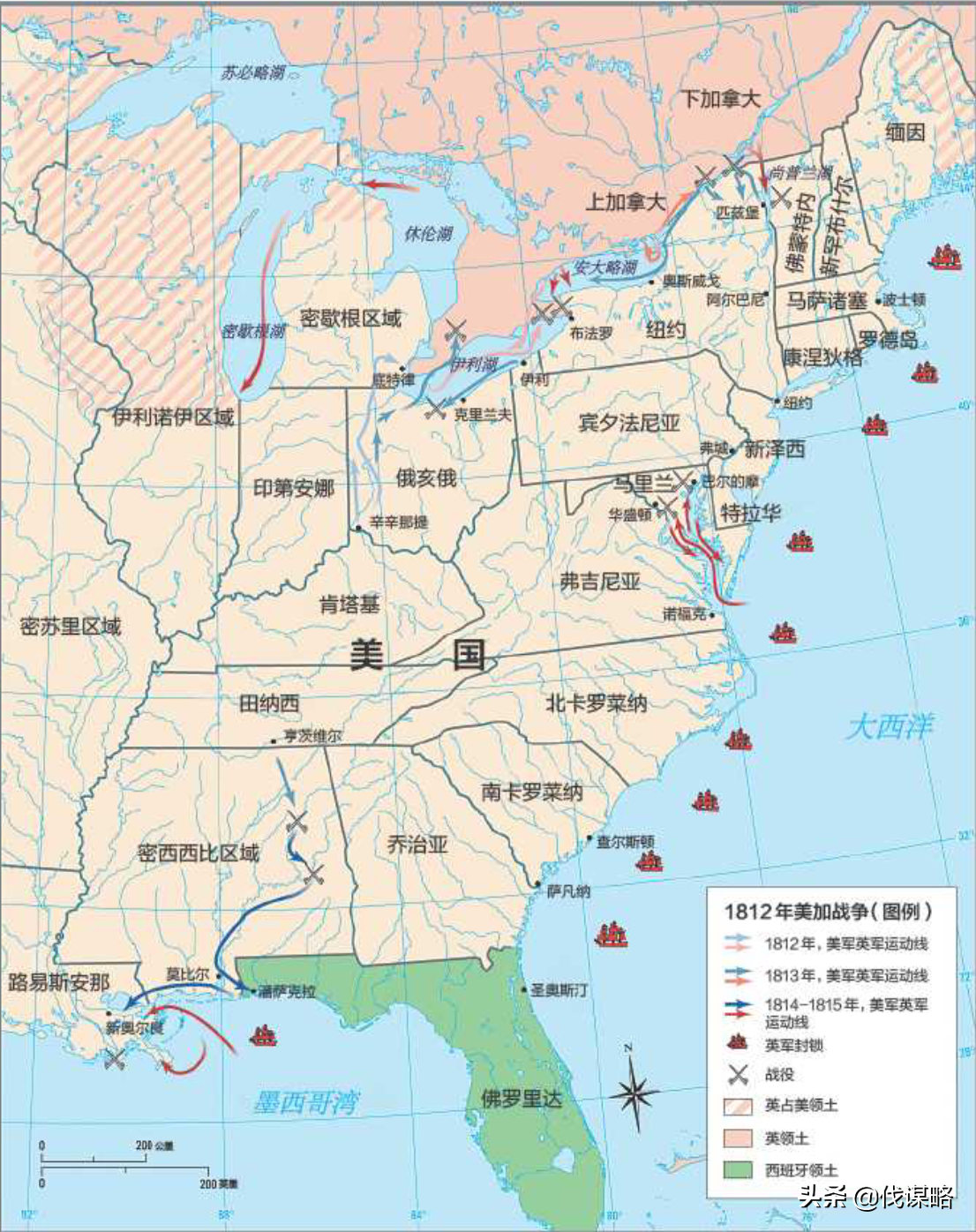 美国为何不吞并加拿大？美加战争打痛美国人，白宫被烧，总统逃亡