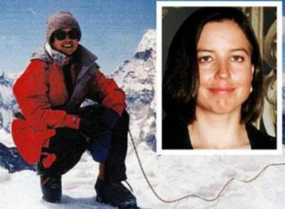 She is a famous sleeping beauty on Mount Everest, accompanied by a teddy bear, she said not to leave me before she died