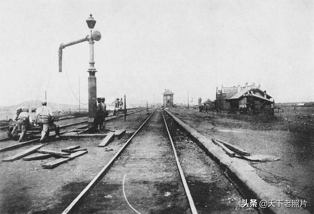 1904年辽宁海城老照片 彼时日军占领下的海城风貌
