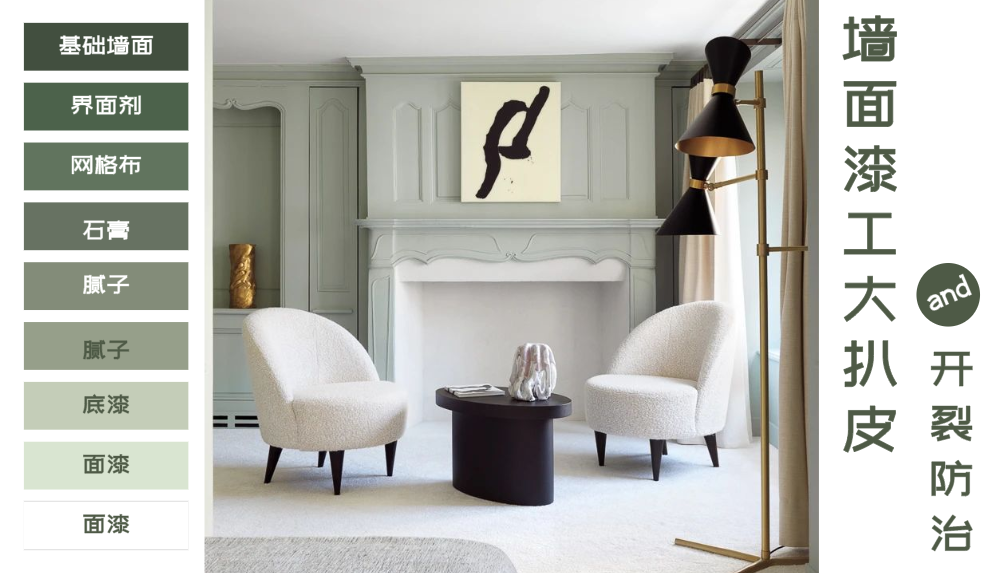 科普 ┃ 墙面漆工要刷多少层？找准源头拯救墙面开裂 ┃ 南京装修