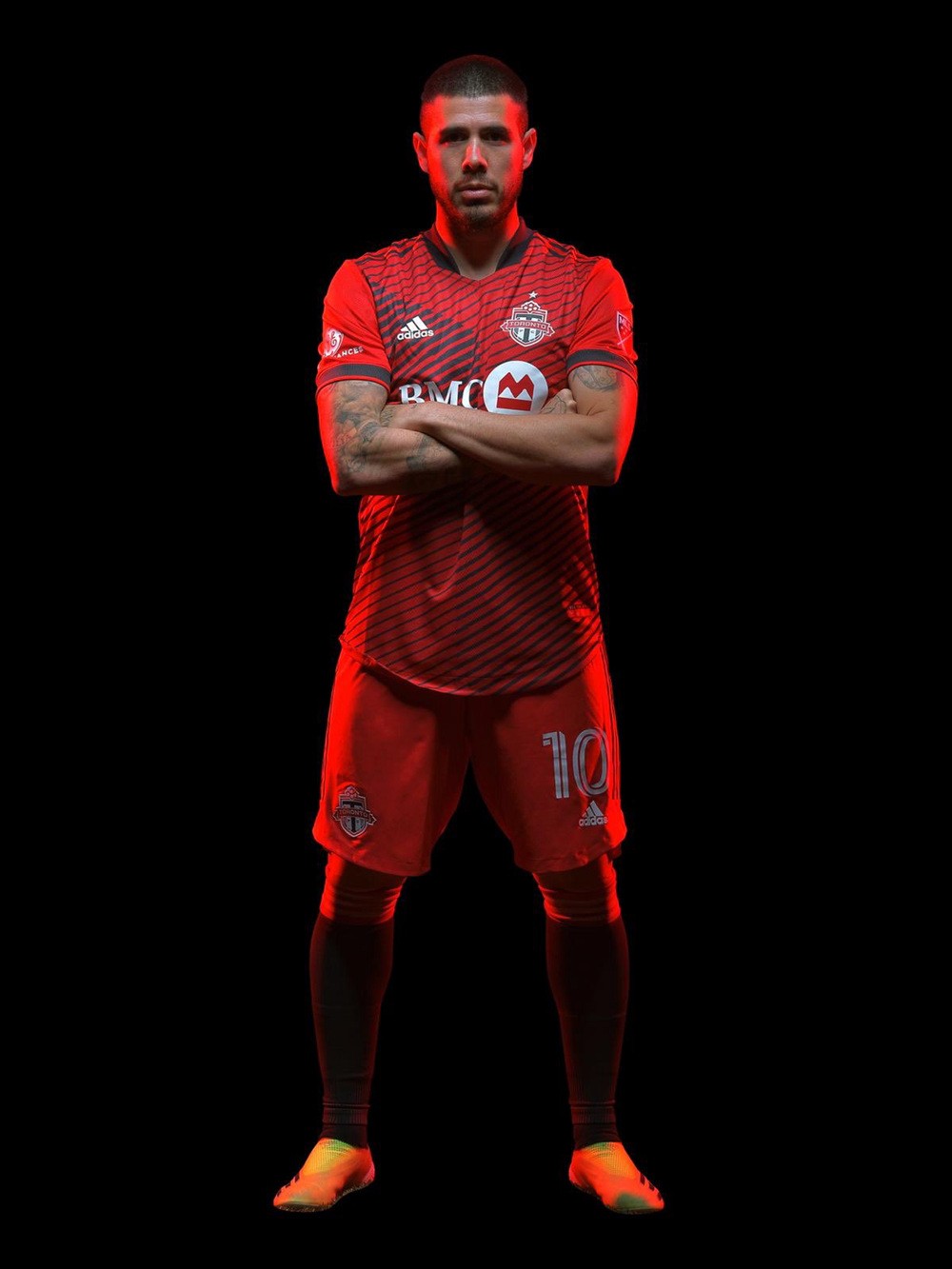 Adidasi releases sports season of Toronto FC 2021 advocate field polo shirt