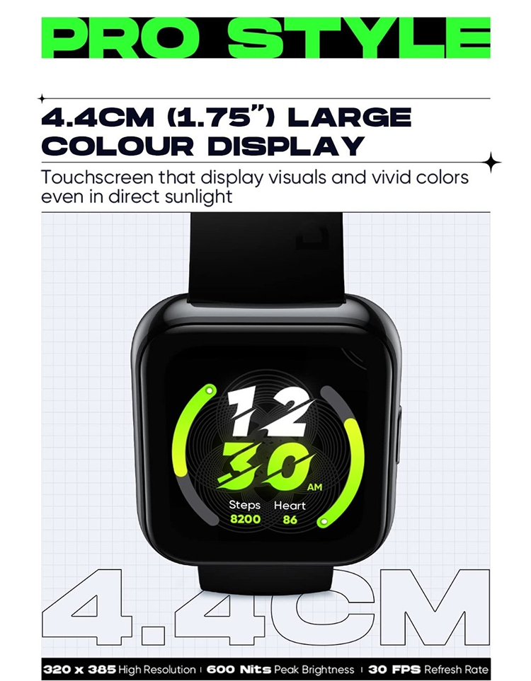 realme Watch 2 Pro将于7月23日发布 支持心率和血氧检测