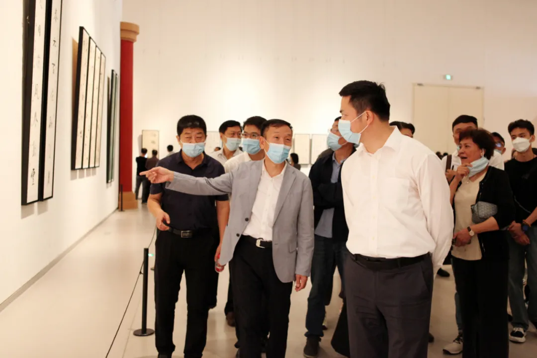 “耄学日新——孙伯翔书画艺术展”在天津美术馆隆重开幕