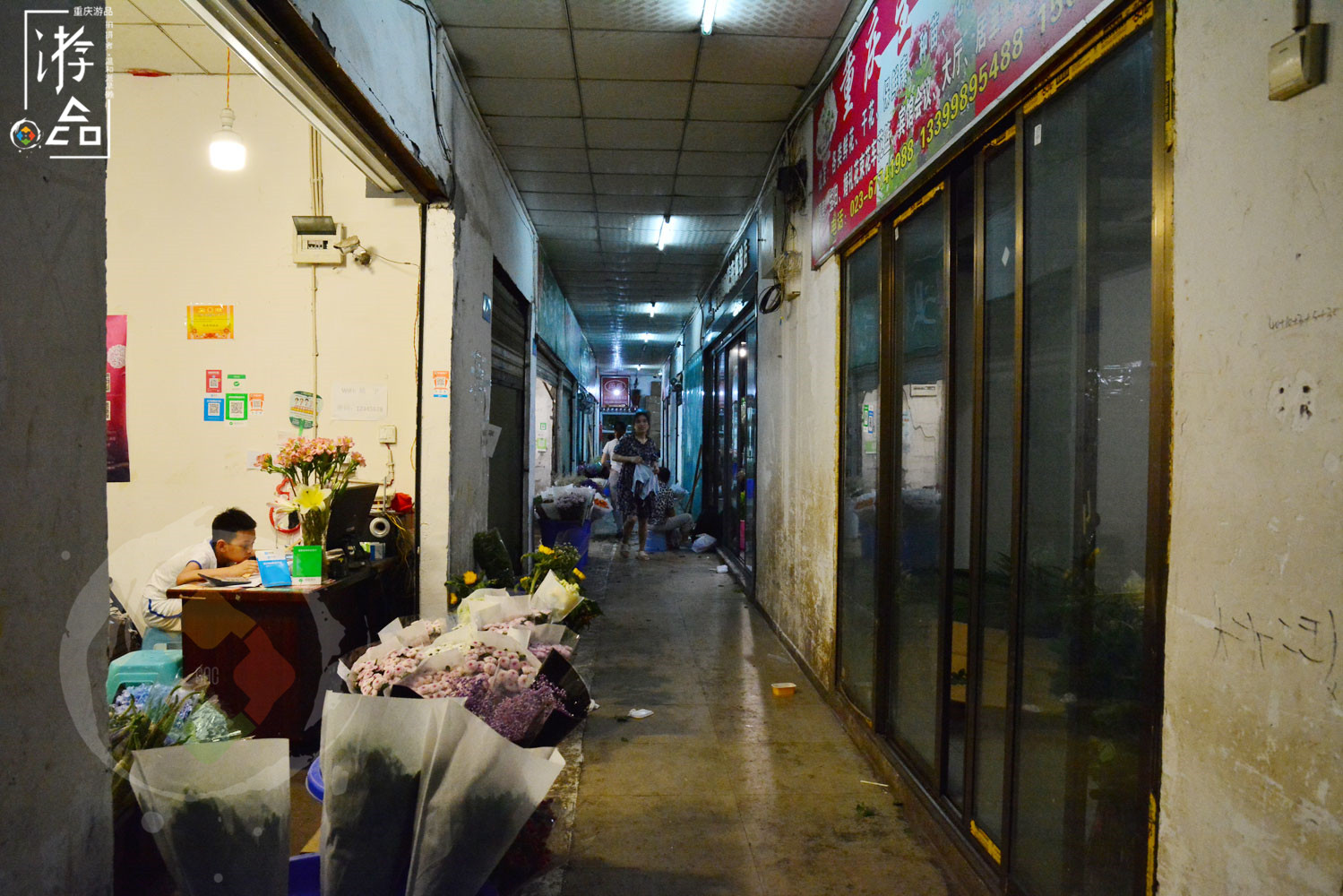“漂在”重庆码头边的花市：位置偏僻环境差，但价格是主城最低的