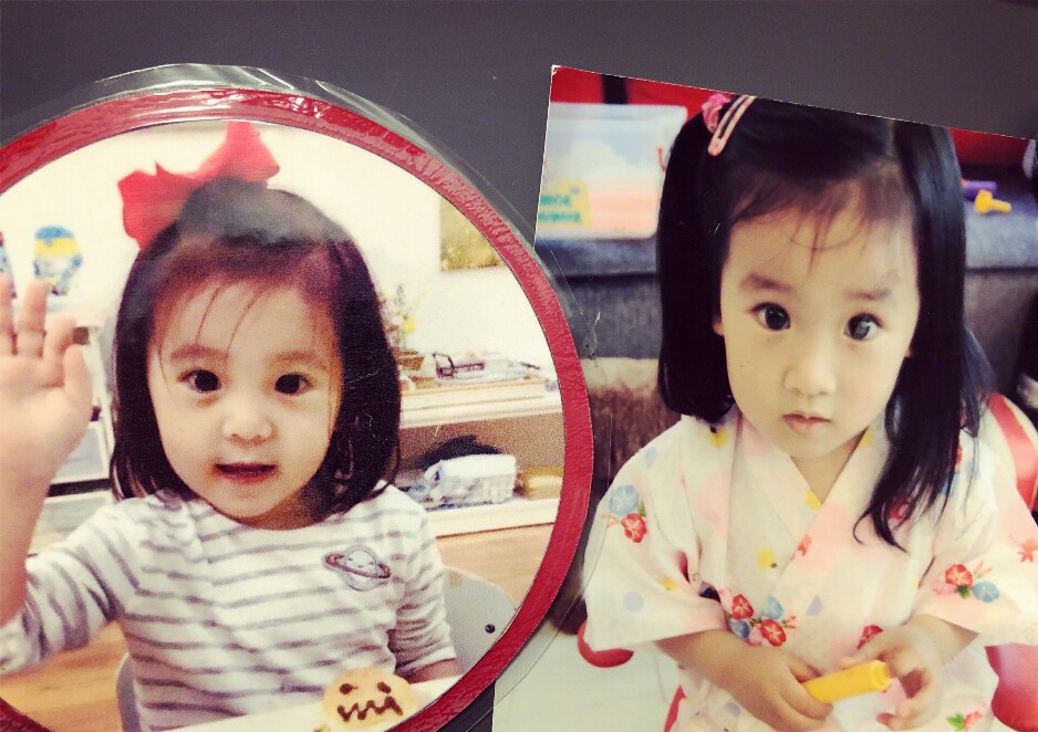 梧桐妹晒咘咘试戴眼镜，文绉绉书生气十足，姐妹俩越来越像