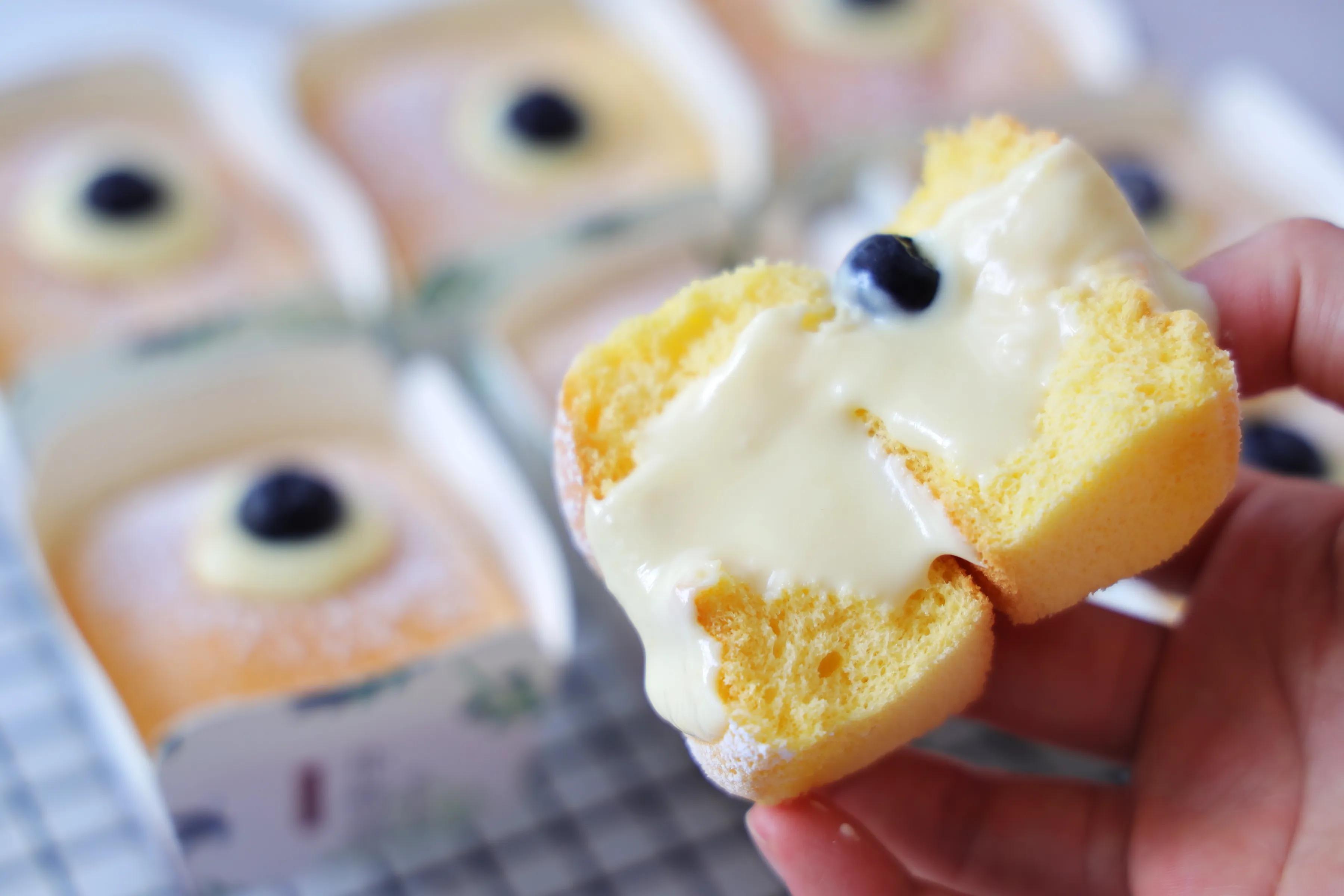 成本2块钱的北海道戚风蛋糕，教你在家做，松软爆浆，热天吃超赞