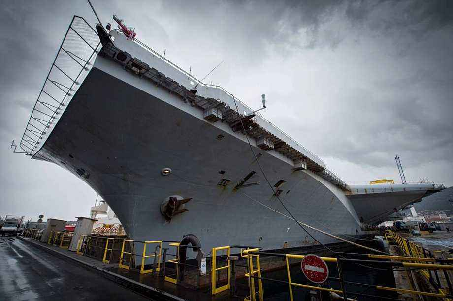 为什么说养航母很麻烦？船底会长出“恶魔”，所有水兵都要帮清理