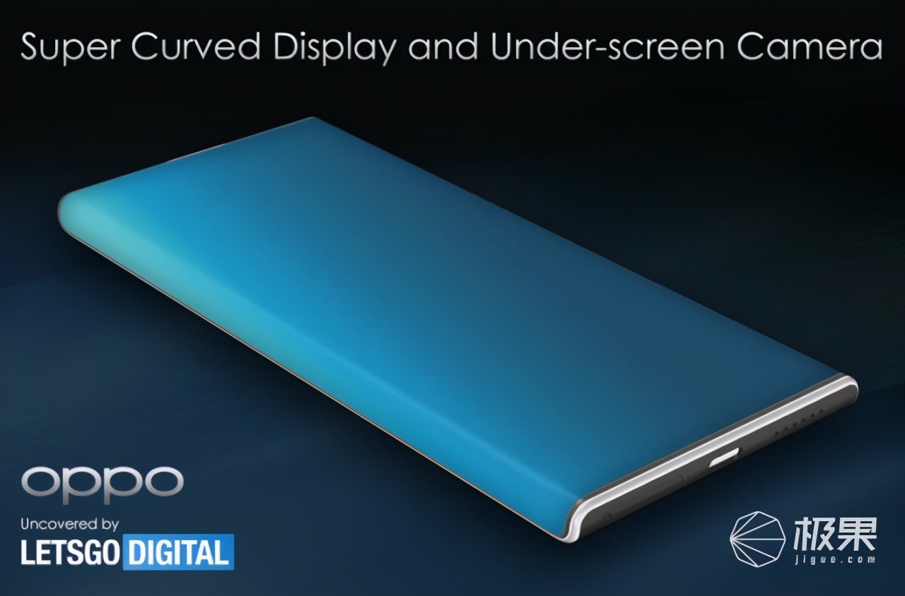 OPPO Find X3效果图渲染曝出，超大型曲面屏幕，屏下摄像头