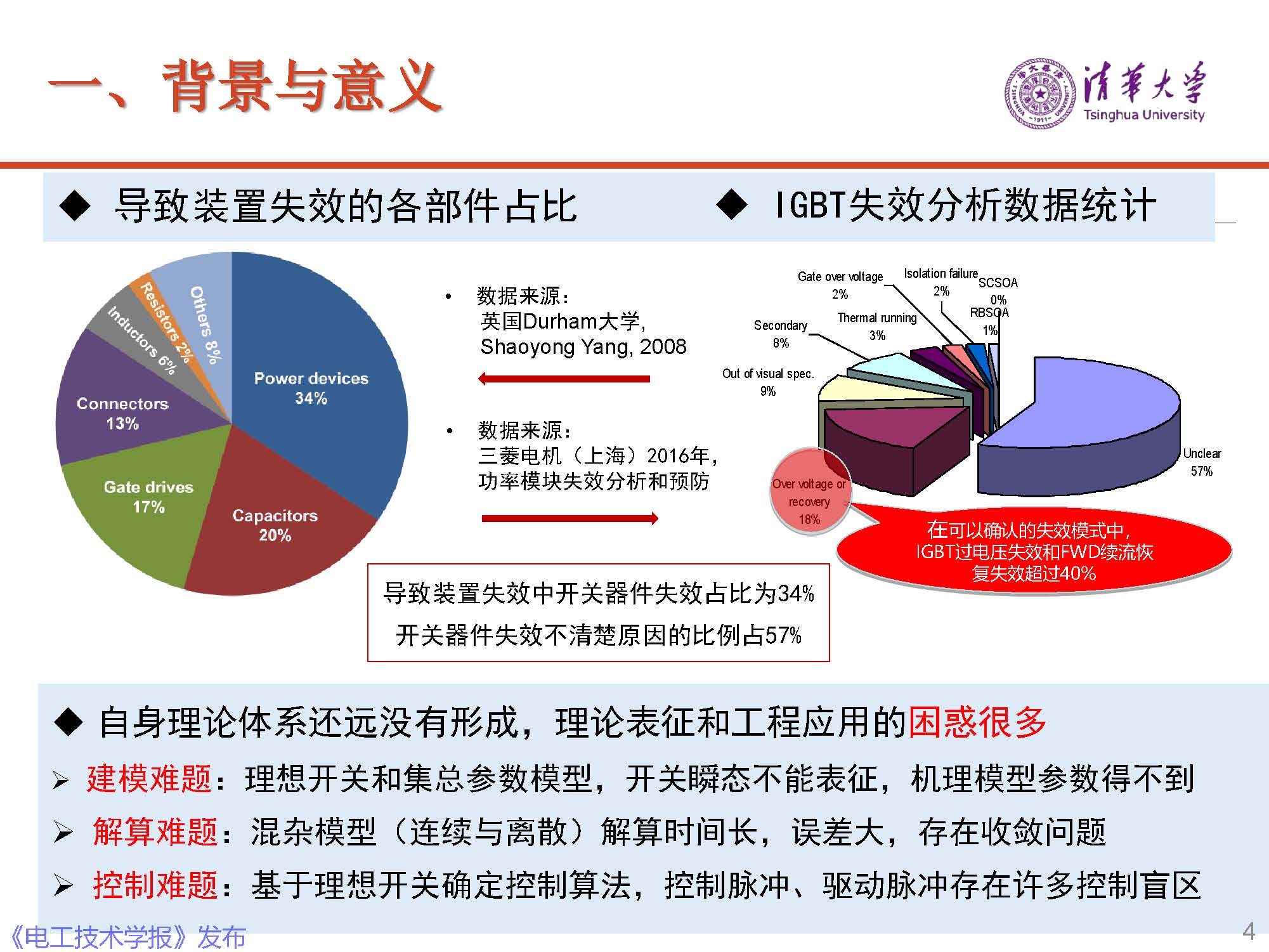 清華大學電機系趙爭鳴教授：大容量電力電子混雜系統(tǒng)動力學表征