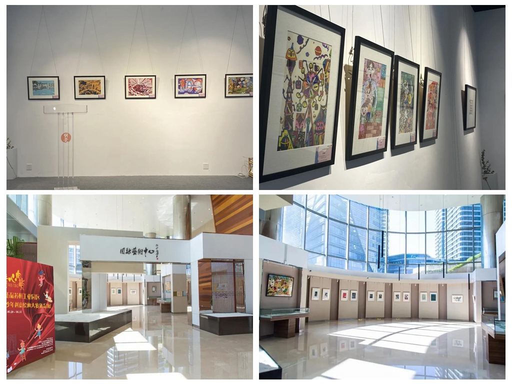 25件优秀作品登上邮票！童心向党第五届苏州青少年创意绘画展开幕