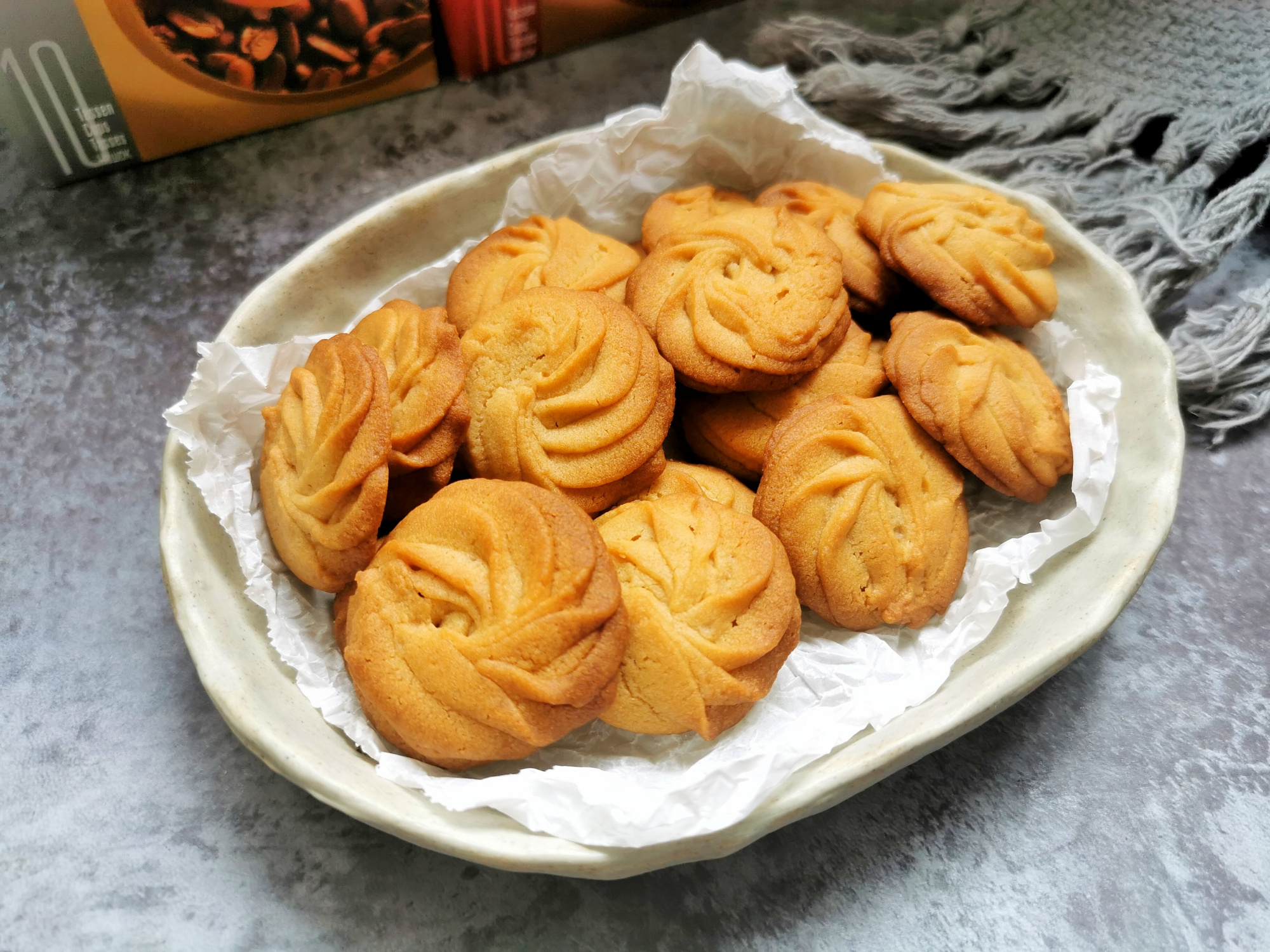 咖啡用來做餅乾，酥脆香甜又提神，下午茶必備，新手也能成功