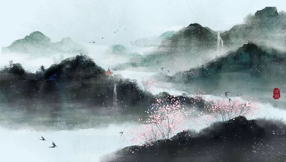古风美景 | 夜灯缈澜，飞花自在