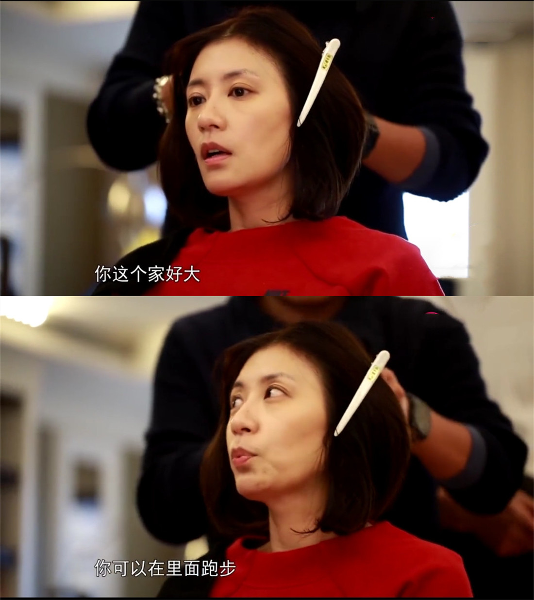 賈靜雯曬千萬豪宅！ 頭一次見三分離的廚房，自稱客廳大到能跑步