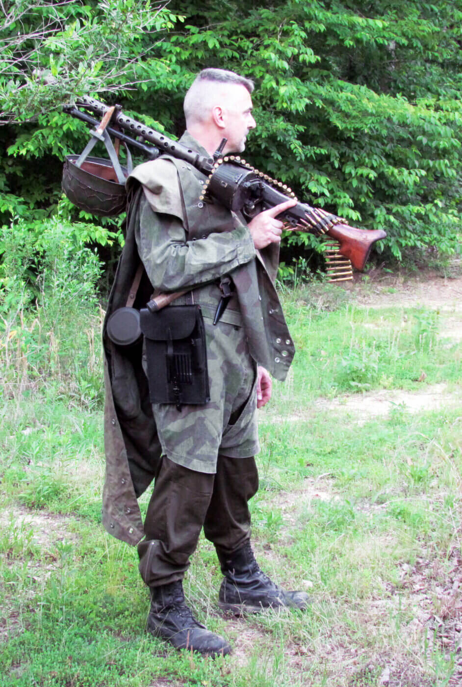 “黑科技”MG34机枪，改变步兵的作战方式，颠覆传统的重机枪