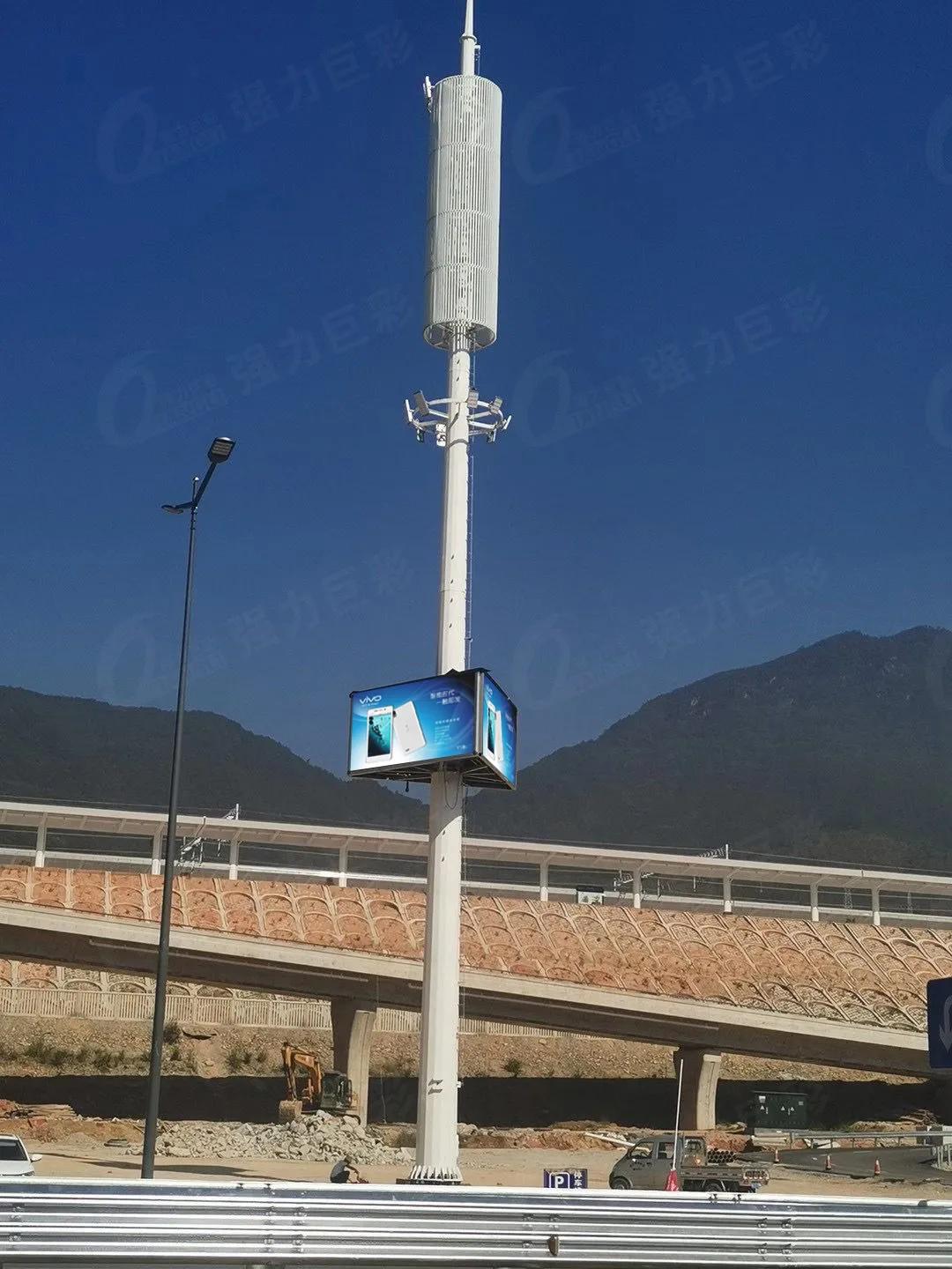 智慧城市蓬勃发展 LED智慧灯杆屏应用势不可挡