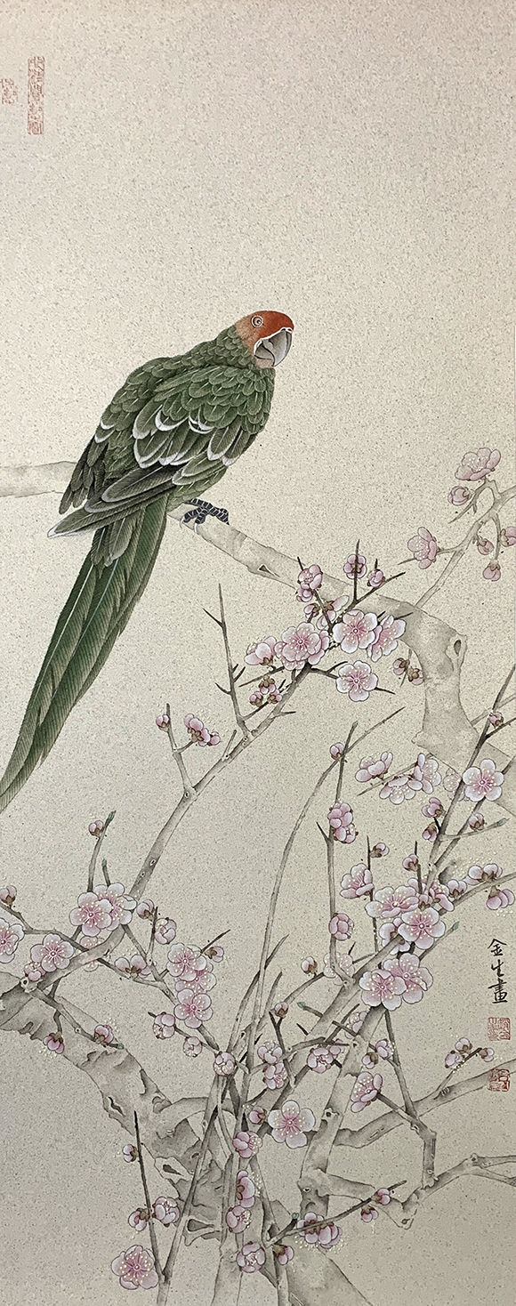 笔润春梅——赵金生工笔花鸟画展