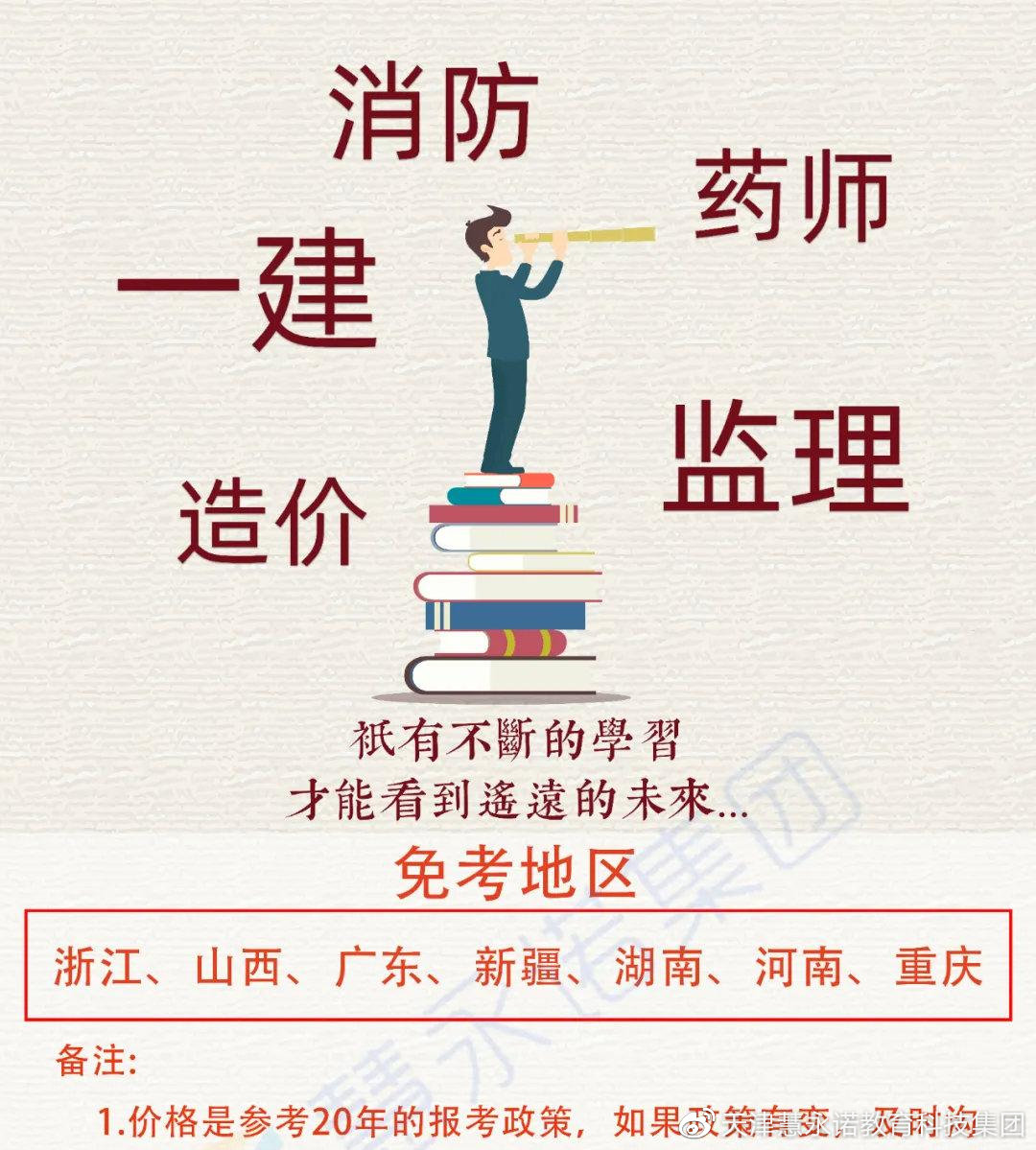 送给正在准备考证的，或者将要考证的你