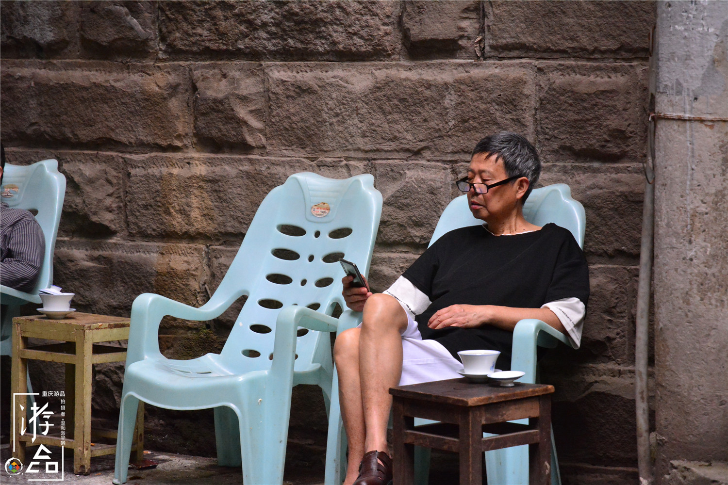 重庆九坑子回忆：穿过单巷子去大坪，“坎下茶馆”还在原地