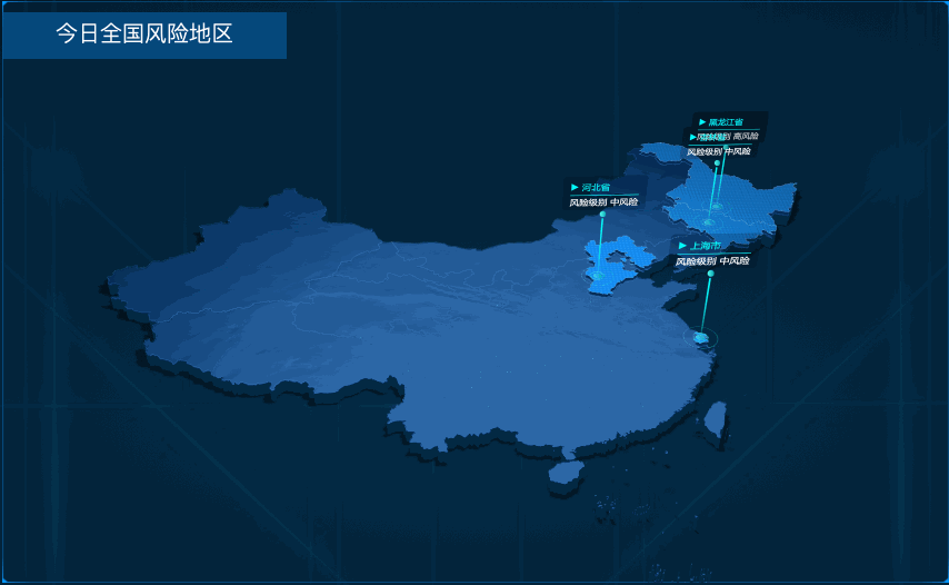 别人家的防疫实时监控大屏是怎么做的？方法和技巧都在这里了