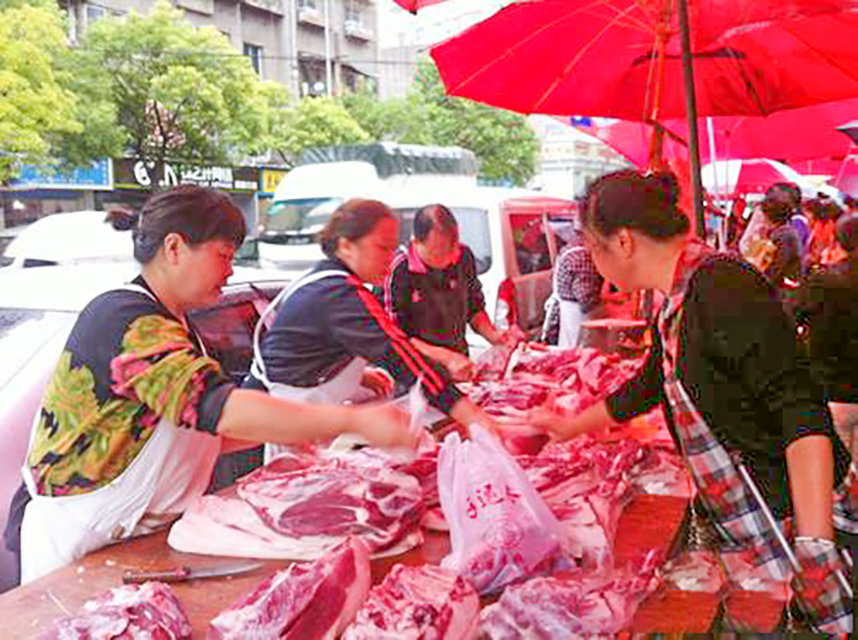 猪身上吃的4块肉，别再让肉老板糊弄了，一斤肉相差好几块钱