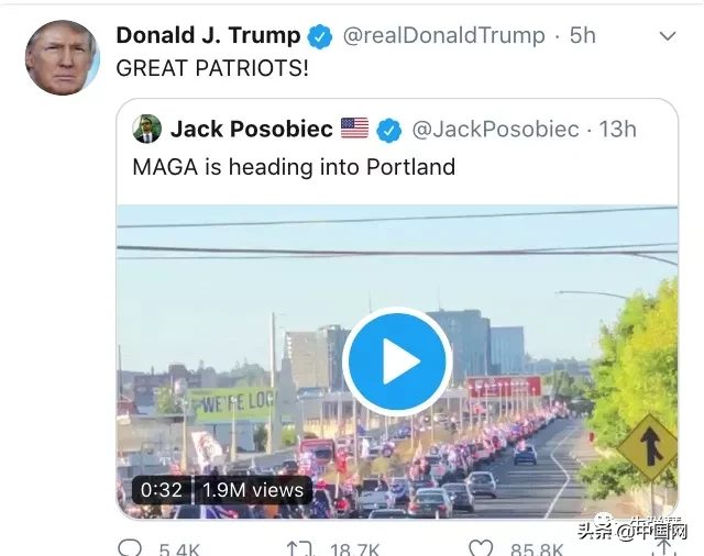 很突然，特朗普的铁杆支持者被枪杀了，更大风暴要来了