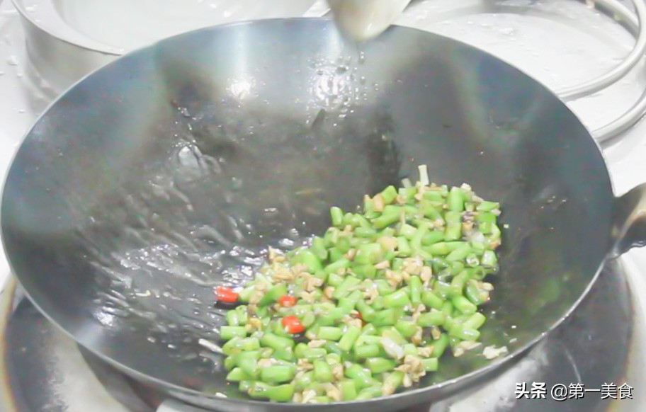 图片[7]-肉沫橄榄四季豆做法步骤图 超级下饭-起舞食谱网