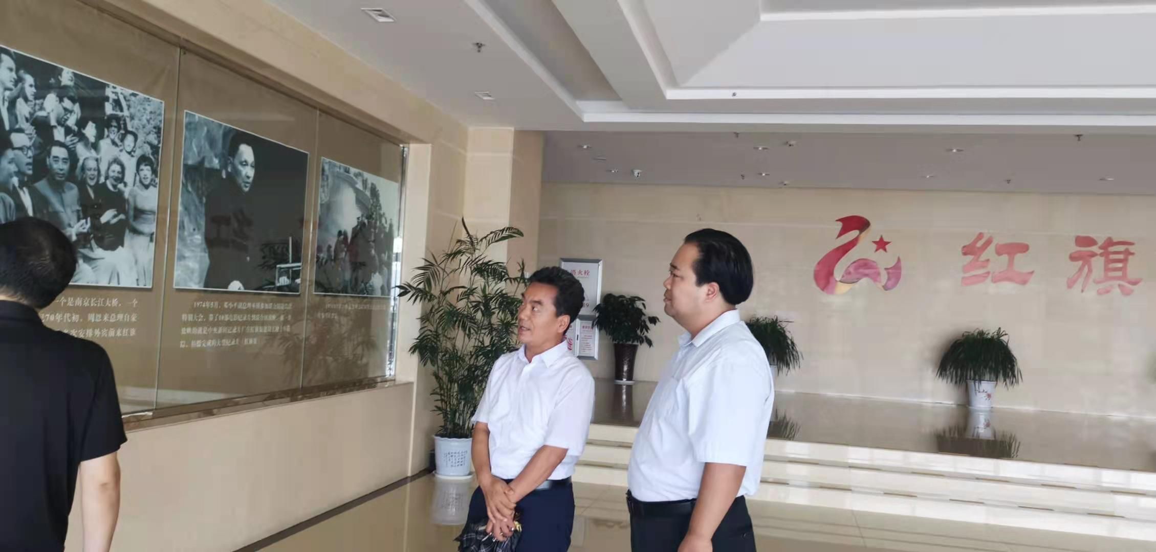 中健昱昇教育科技集团林州市项目考察
