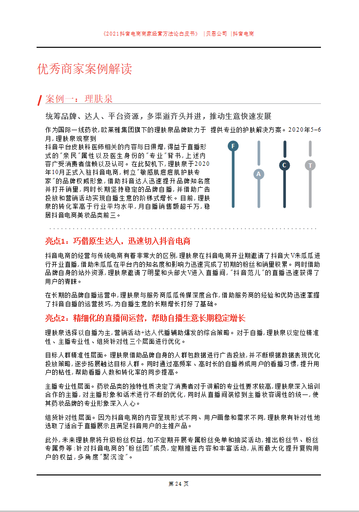 「建议收藏」2021抖音电商商家经营方法论白皮书