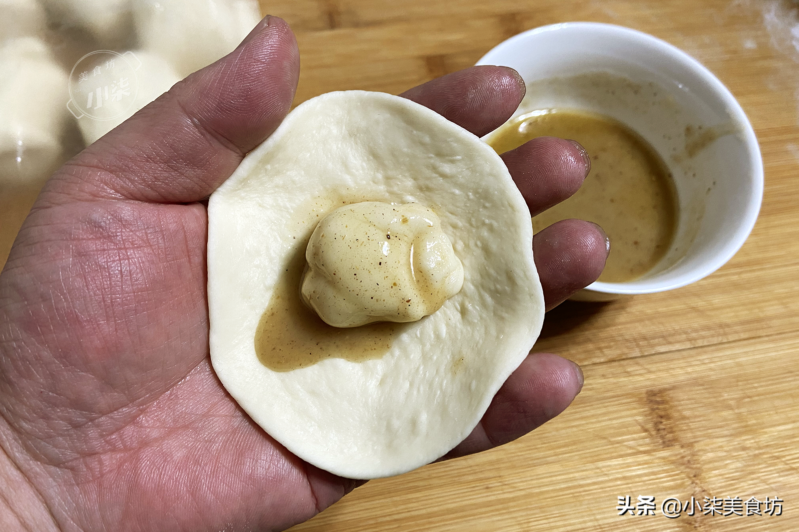 圖片[10]-想吃燒餅不要出去買了 教你在家做 外焦里軟 揭開個個都空心-起舞食譜網