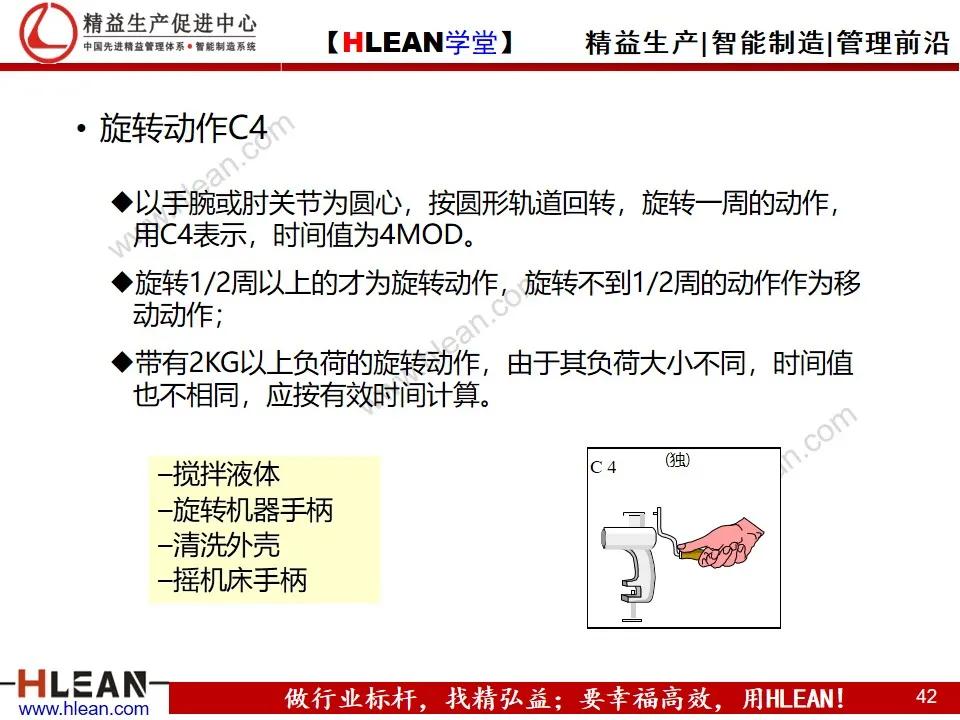 「精益学堂」MOD动作分析