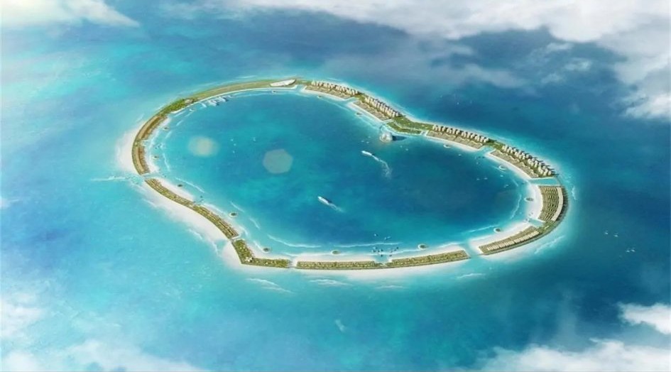 模仿中国填海造岛？5年造0.24平方公里，一阵台风过后啥也没了