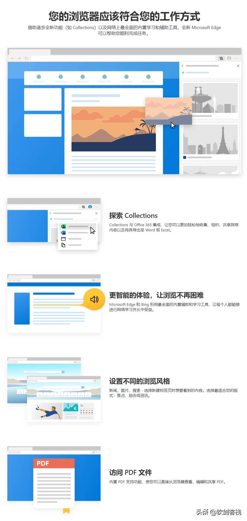 带你了解全新的 Microsoft Edge 这次归来