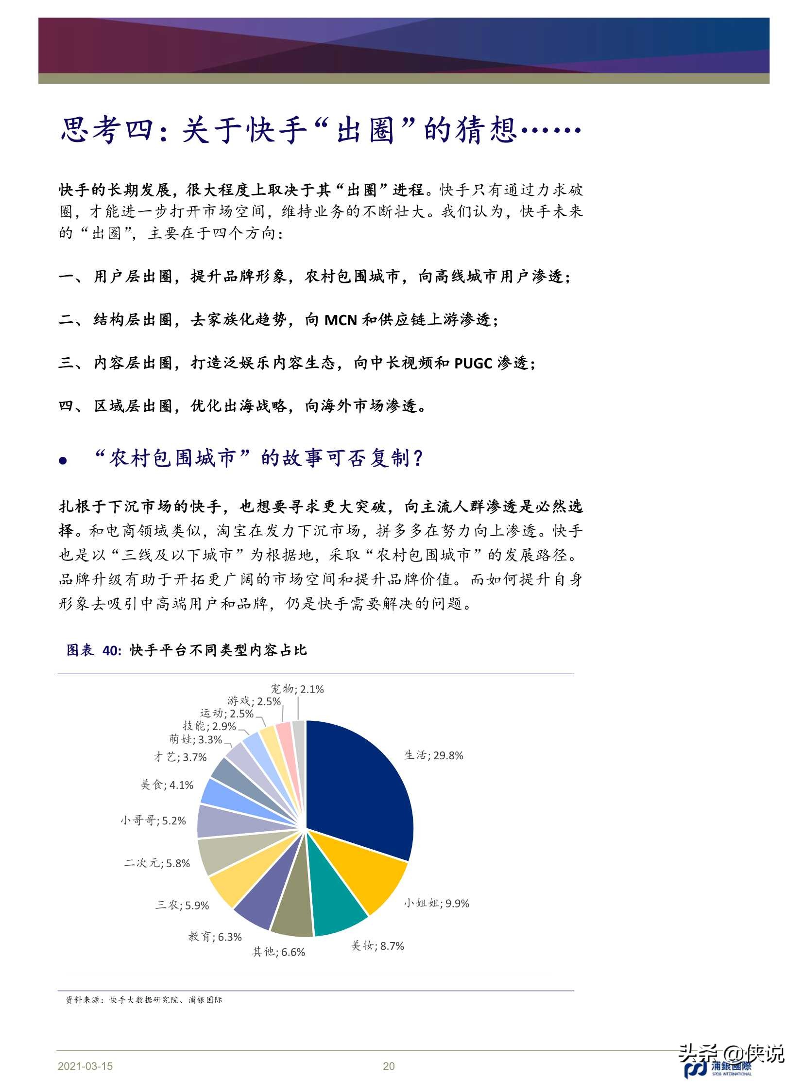 从快手“出圈”看短视频长期趋势研究