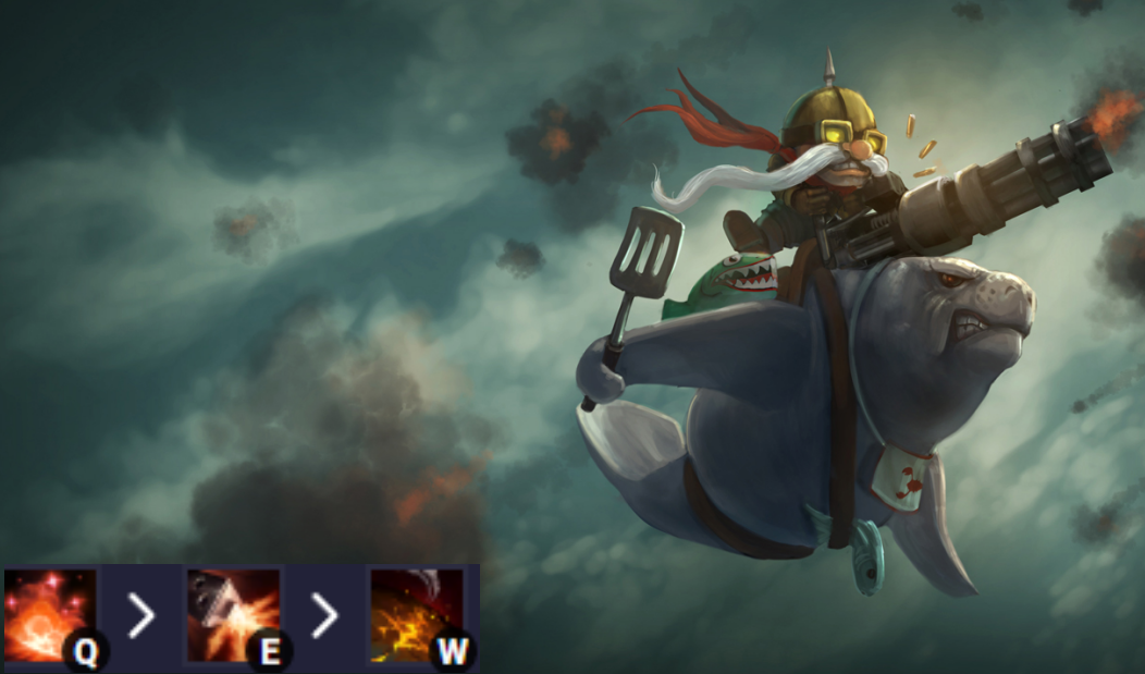 英雄联盟：翱翔瓦罗兰天空的尖啸之蛇，英勇投弹手库奇中单攻略