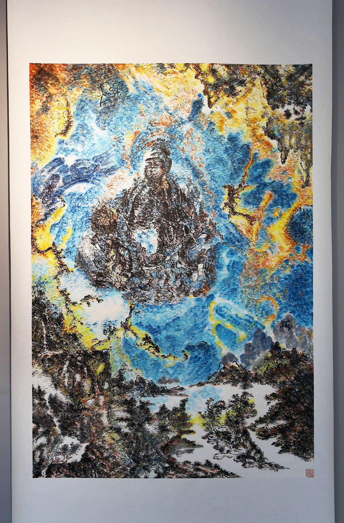 破解中国水墨画与西方油画的关捩点