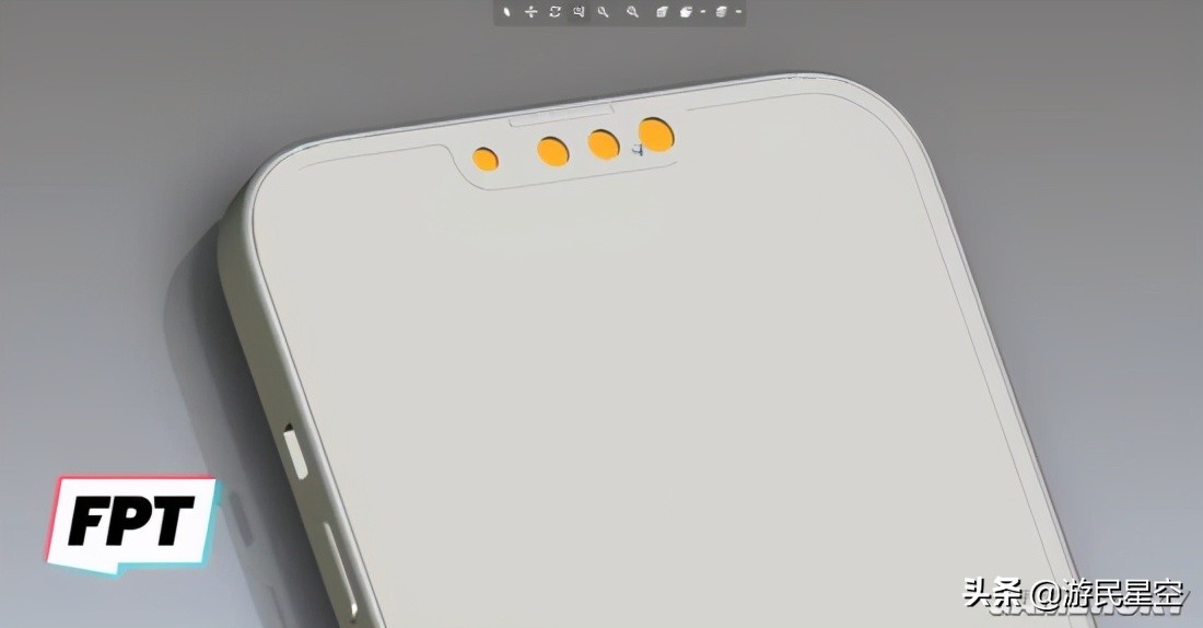 iPhone 13最新CAD图曝光：对角后置镜头 机身更厚