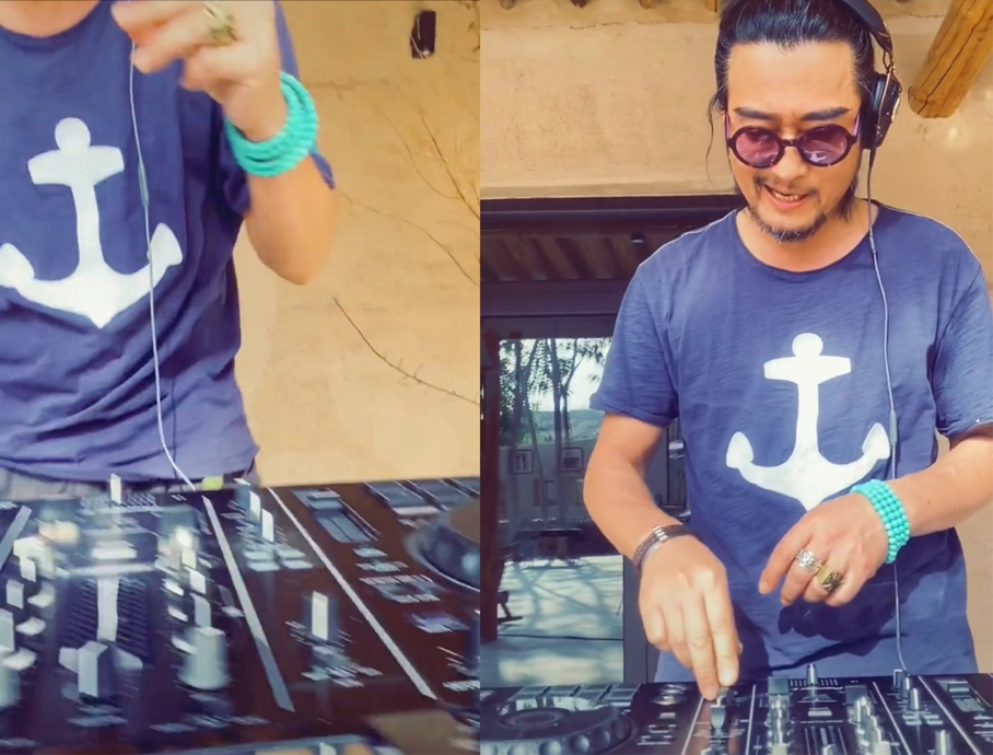 57岁孙兴光脚坐地裤子脱线，脸发红胡子灰，被曝