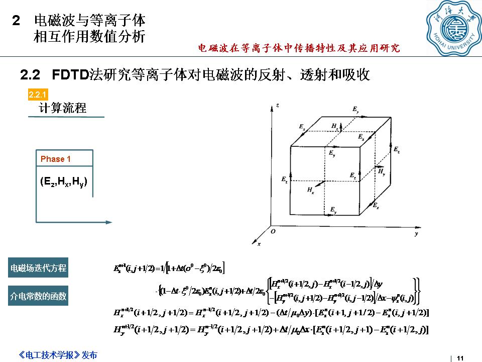 河海大學(xué)何湘副教授：電磁波在等離子體中傳播特性及其應(yīng)用