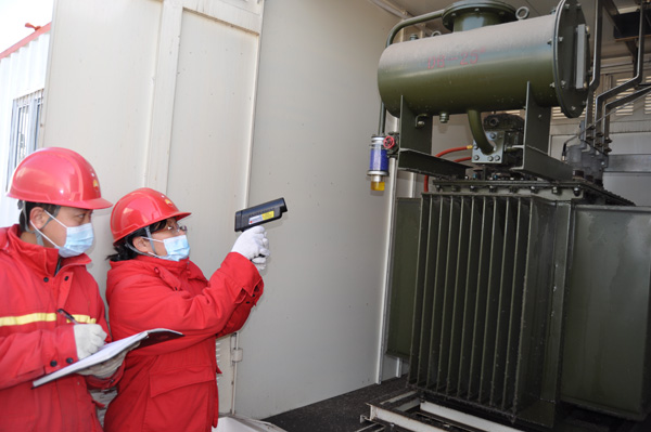 大港油田第二采油厂电力管理站精心备战春检工作