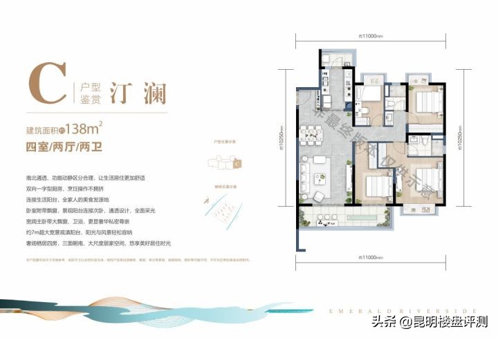 昆明买房，南市区《万科翡翠滨江》楼盘评测