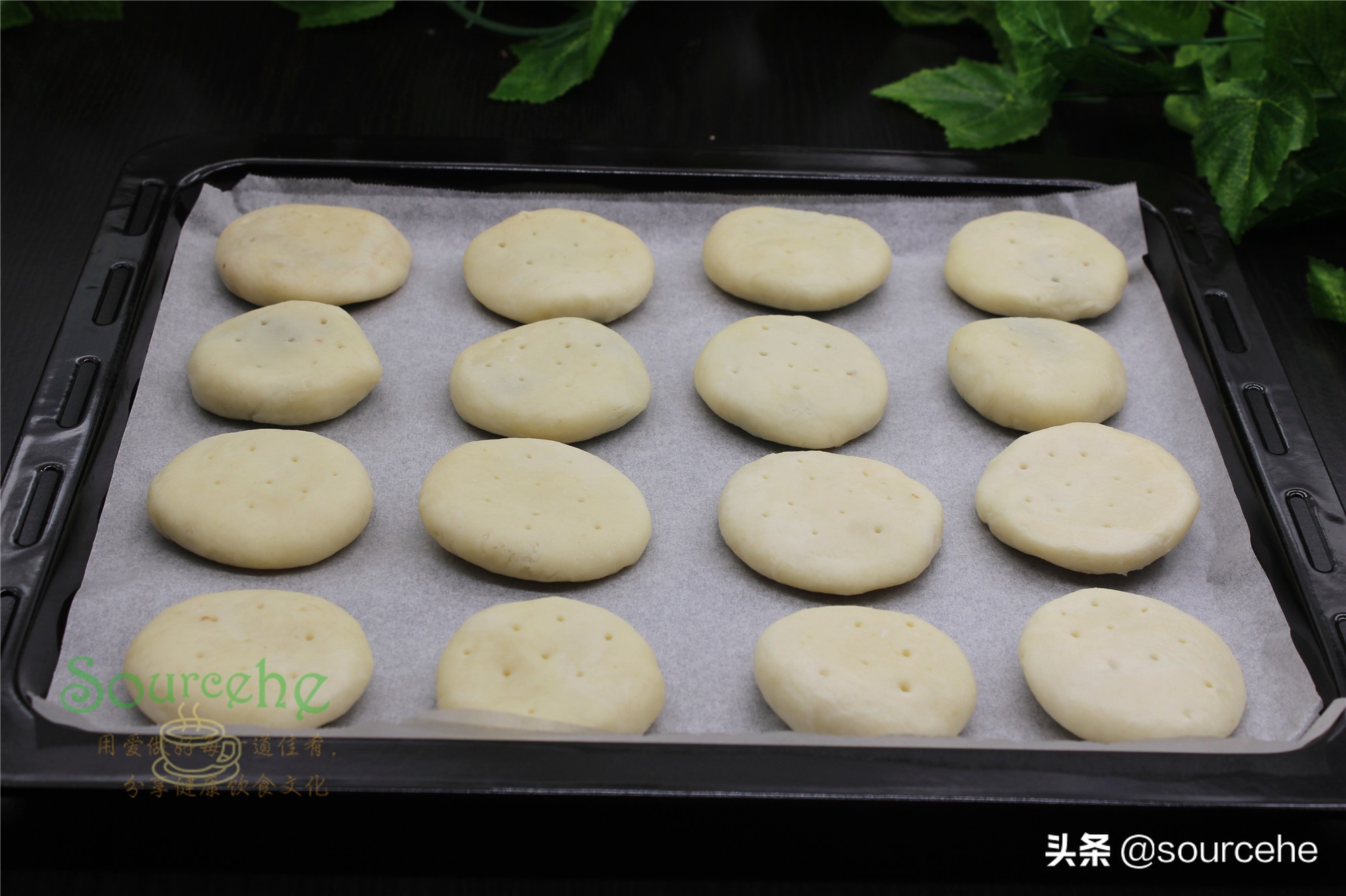 過年了，餅乾別買，教你做紅豆酥餅，酥脆可口，好看又健康